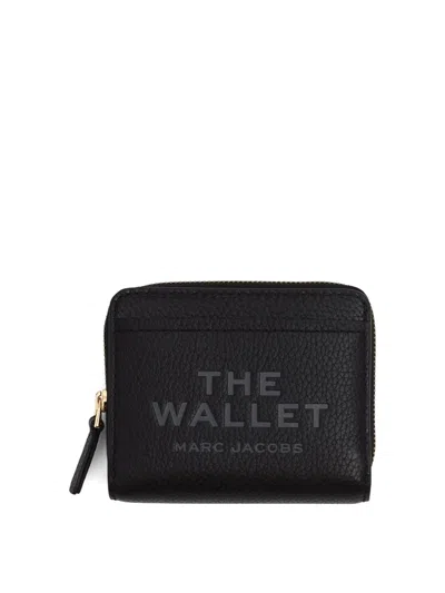 Marc Jacobs The Mini Compact Wallet Accessories In Black