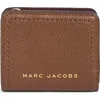 Marc Jacobs Mini Compact Wallet In Cognac