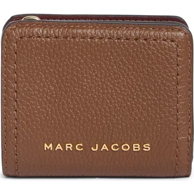 Marc Jacobs Mini Compact Wallet In Cognac