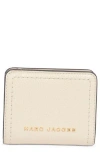 Marc Jacobs Mini Compact Wallet In Neutral