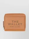 Marc Jacobs Mini Compact Wallet Slim Design In Brown