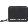 Marc Jacobs Mini Compact Zip Wallet In Black
