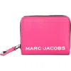 Marc Jacobs Mini Compact Zip Wallet In Pink
