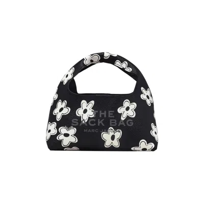 Pre-owned Marc Jacobs Mini Daisy Leather Sack Bag 'black/white' | Women's Size Onesize