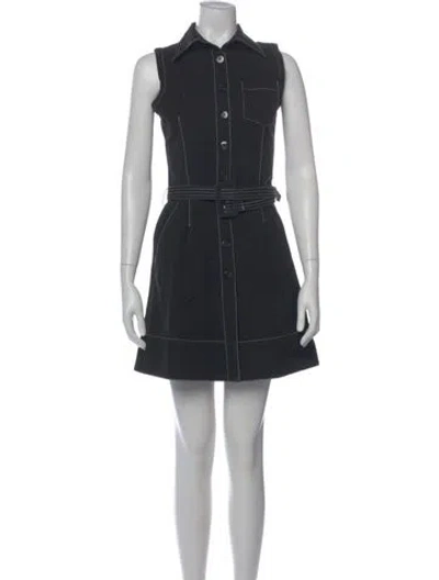 Pre-owned Marc Jacobs Mini Dress In Black