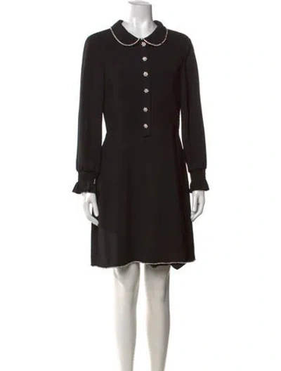 Pre-owned Marc Jacobs Mini Dress In Black