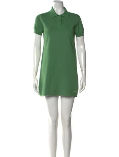 Pre-owned Marc Jacobs Mini Dress In Green