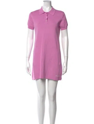 Pre-owned Marc Jacobs Mini Dress In Pink