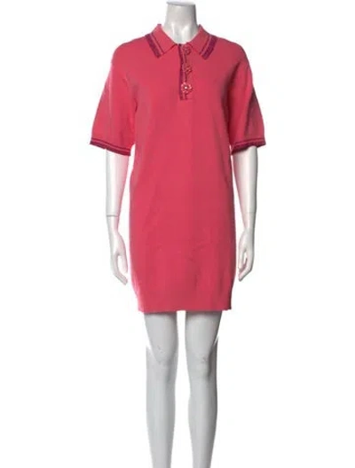 Pre-owned Marc Jacobs Mini Dress In Pink