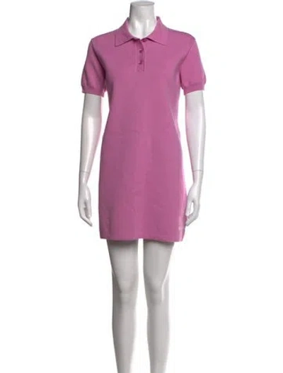 Pre-owned Marc Jacobs Mini Dress In Pink