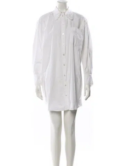 Pre-owned Marc Jacobs Mini Dress In White