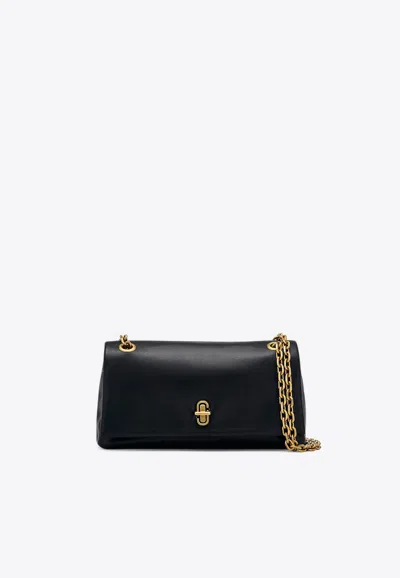 Marc Jacobs Mini Dual Chain Crossbody Bag In Black