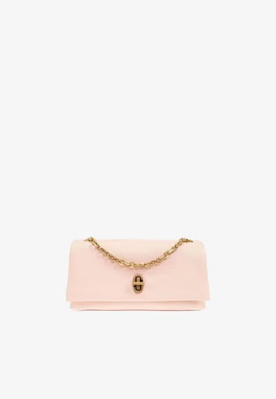 Marc Jacobs Mini Dual Chain Crossbody Bag In Pink