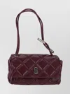 Marc Jacobs Dark Plum Mini Dual Shoulder Bag In Purple