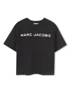 Marc Jacobs Mini Embossed Logo Short Sleeve T-shirt In Black