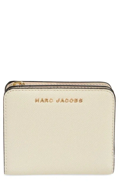 Marc Jacobs Mini Grind Bifold Wallet In White