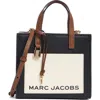 Marc Jacobs Mini Grind Leather Tote In Black Multi