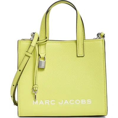 Marc Jacobs Mini Grind Top Handle Satchel In Limoncello