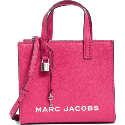 Marc Jacobs Mini Grind Top Handle Satchel In Lipstick
