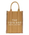 Marc Jacobs Canvas Jacquard Mini Tote Bag In Beige