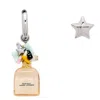 Marc Jacobs Mini Icon Asymmetrical Earrings In Gold