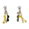 Marc Jacobs Mini Icon Charm Earrings In Multi
