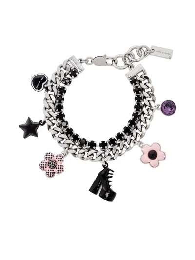 MARC JACOBS MARC JACOBS MINI ICON DOT CHARM BRACELET