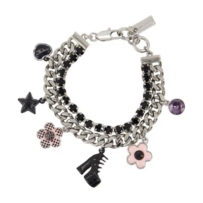 MARC JACOBS MARC JACOBS MINI ICON DOT CHARM BRACELET