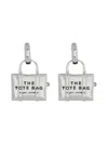 Marc Jacobs Mini Icon Earrings "the Tote Bag"
