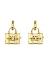 MARC JACOBS MARC JACOBS MINI ICON EARRINGS "THE TOTE BAG"