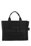 Marc Jacobs Structured Medium Tote With Textured Leather Finish In Black