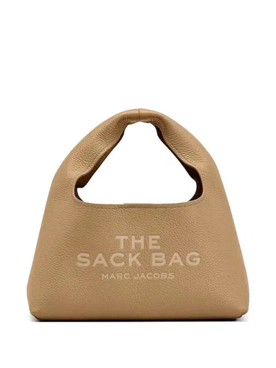 Marc Jacobs The Mini Sack Leather Tote Bag In Brown