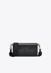 Marc Jacobs Borsa A Tracolla Nera In Pelle Martellata Color Nero In Black