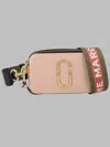 Marc Jacobs Mini Leather Shoulder Bag In Pink