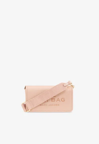 Marc Jacobs Mini Leather Shoulder Bag In Pink