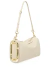 Marc Jacobs Mini Leather Shoulder Bag In White