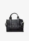 Marc Jacobs Mini Leather Tote Bag In Black