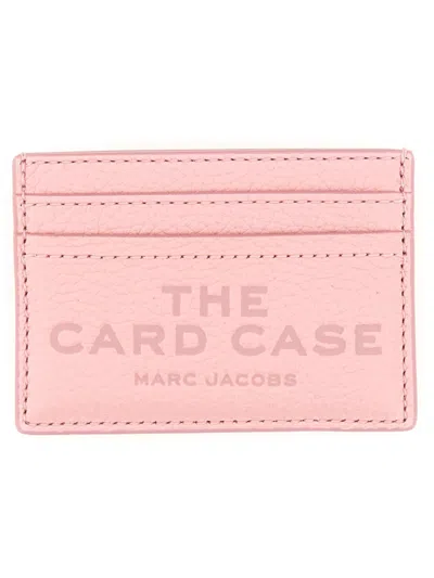 Marc Jacobs Mini Logo Wallet, 7 Cm X 10 Cm In Pink