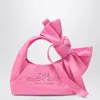 Marc Jacobs Mini Pink The Bow Nylon Bag