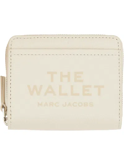 Marc Jacobs Mini Portable Wallet - Compact Design For The Modern Woman In White