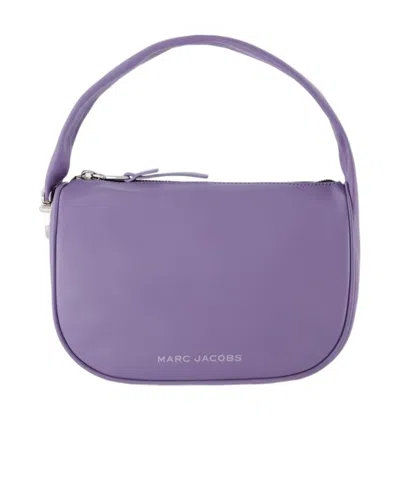 Marc Jacobs Pushlock Mini Hobo Bag -  -  Daybreak - Leather In Purple