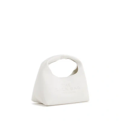 Marc Jacobs The Sack Leather Tote Bag In White