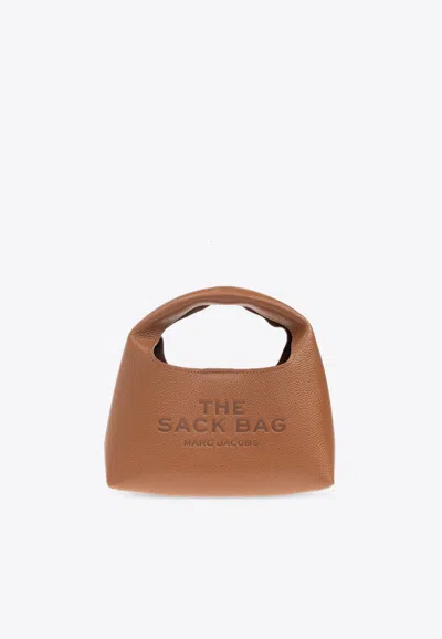 Marc Jacobs Mini Sack Hobo Bag In Brown