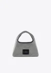 Marc Jacobs The Sack Crystal Embellished Mini Hobo Bag