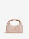 Marc Jacobs 'the Mini Sack' Pink Handbag With Logo Lettering On The Front In Light Pink