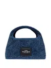 Marc Jacobs The Mini Crystal Denim Sack Bag