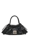 Marc Jacobs The Cristina Small Satchel Leather Cross-body Bag In Black