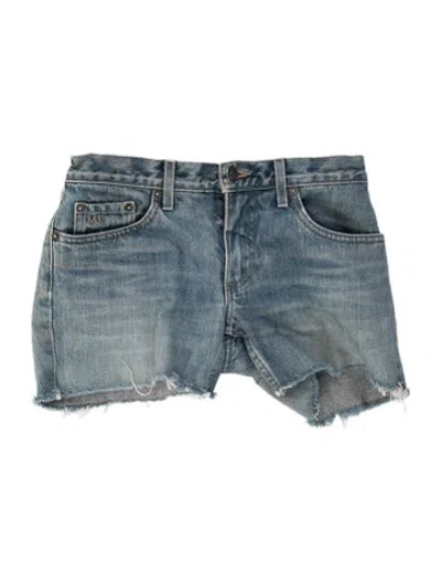 Pre-owned Marc Jacobs Mini Shorts In Blue