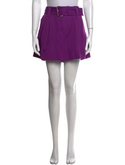 Pre-owned Marc Jacobs Mini Shorts In Purple