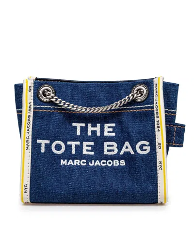 Marc Jacobs Mini Shoulder Bag In Dark Wash